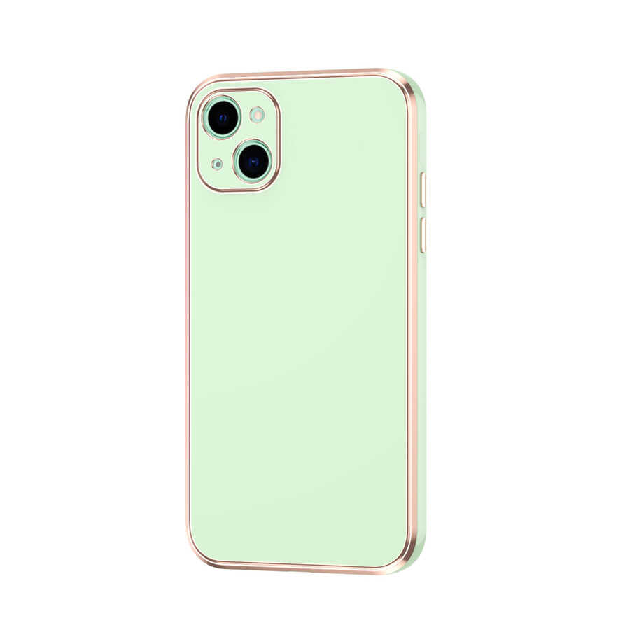 Apple iPhone 13 Kılıf Zore Bark Kapak Yeşil
