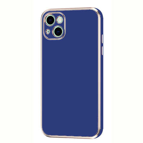 Apple iPhone 13 Kılıf Zore Bark Kapak Lacivert