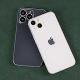 Apple iPhone 13 Kılıf Zore Blok Kapak Renksiz