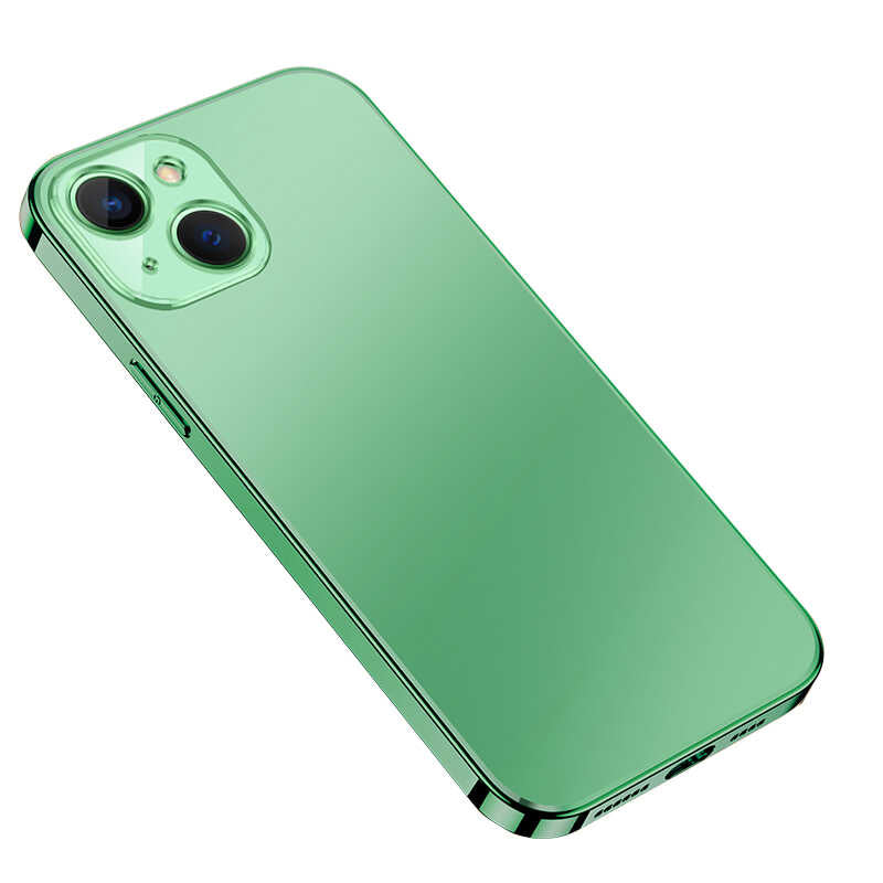 Apple iPhone 13 Kılıf Zore Bobo Kapak Yeşil