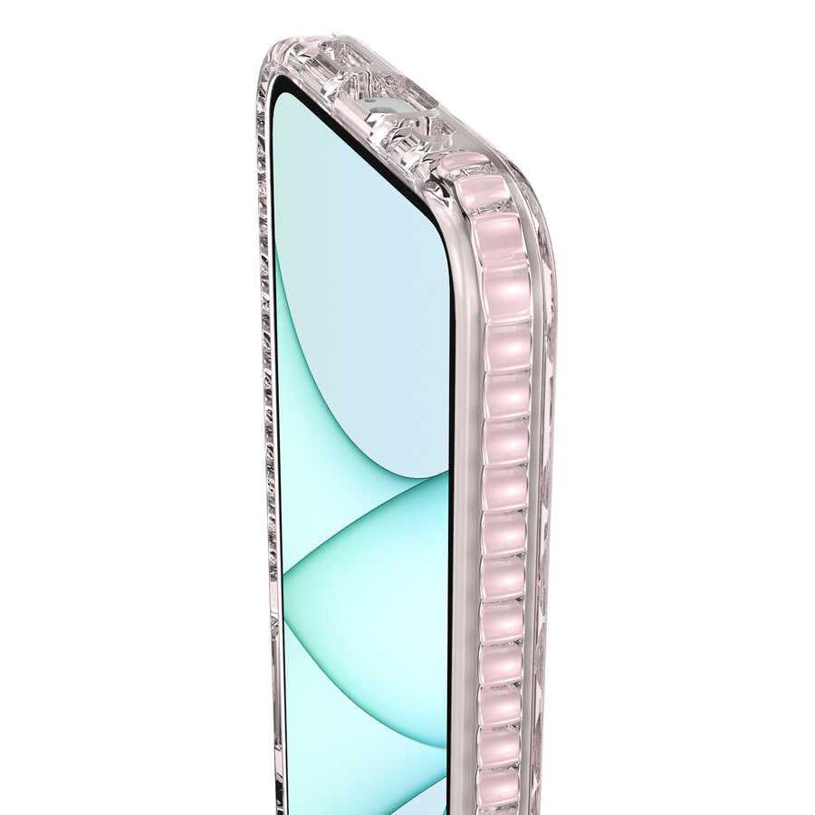 Apple iPhone 13 Kılıf Zore Buzz Kapak Mor