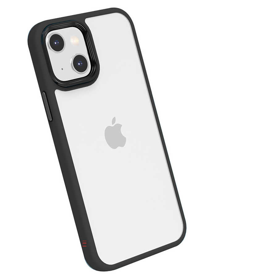 Apple iPhone 13 Kılıf Zore Cann Kapak Siyah