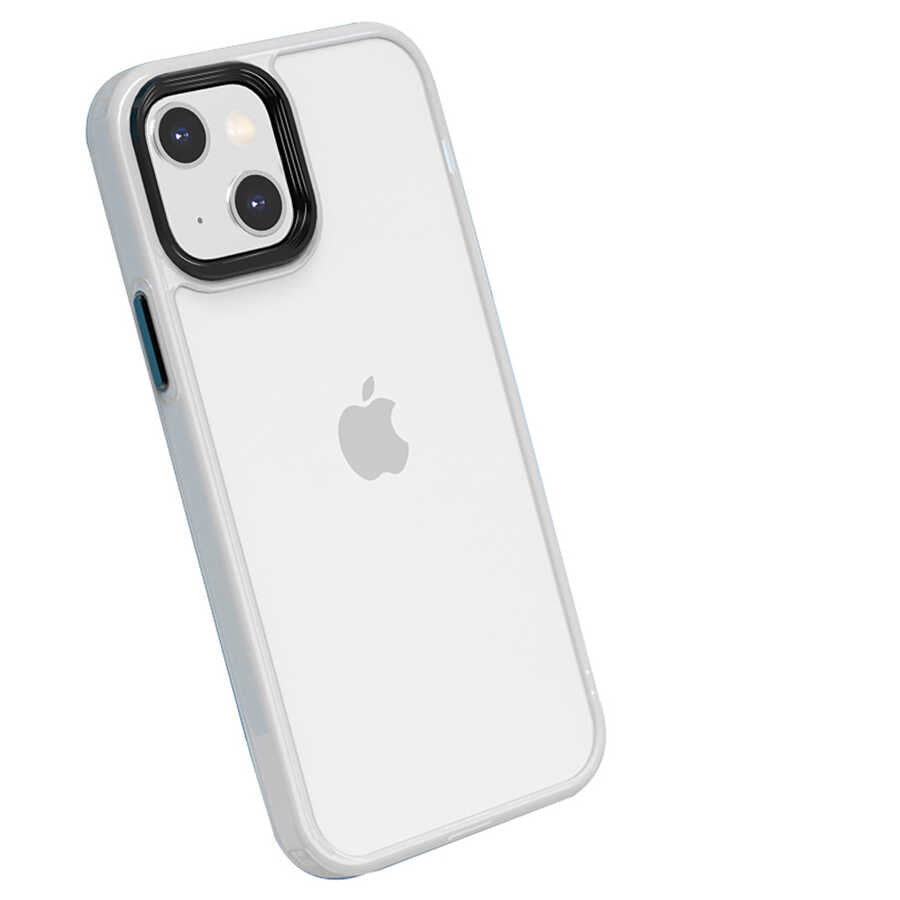 Apple iPhone 13 Kılıf Zore Cann Kapak Beyaz
