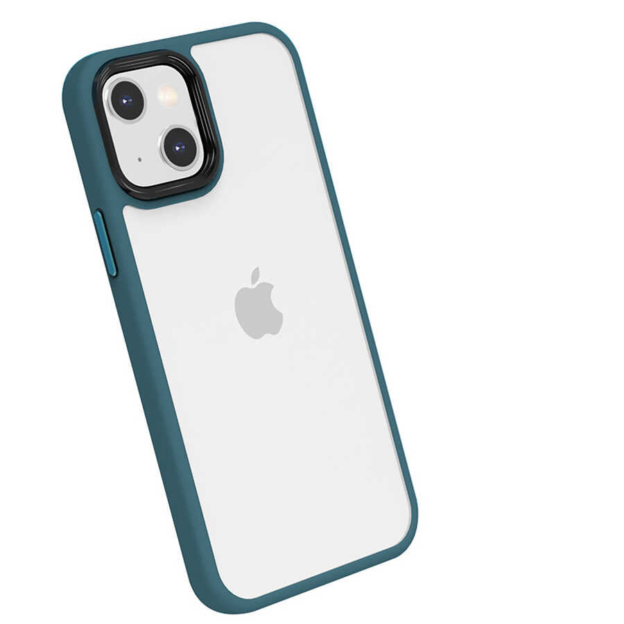 Apple iPhone 13 Kılıf Zore Cann Kapak Yeşil