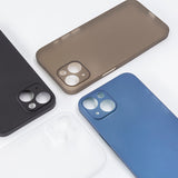 Apple iPhone 13 Kılıf Zore Eko PP Kapak Füme