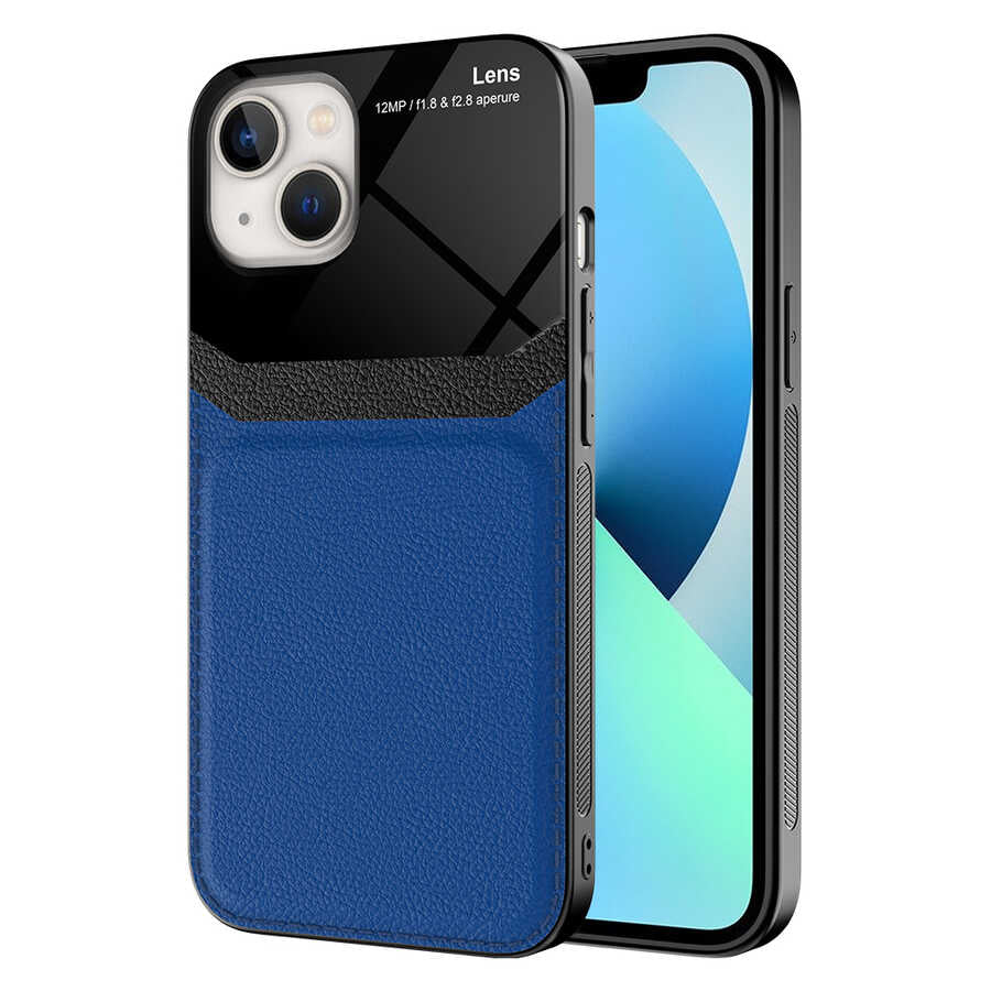 Apple iPhone 13 Kılıf Zore Emiks Kapak Siyah