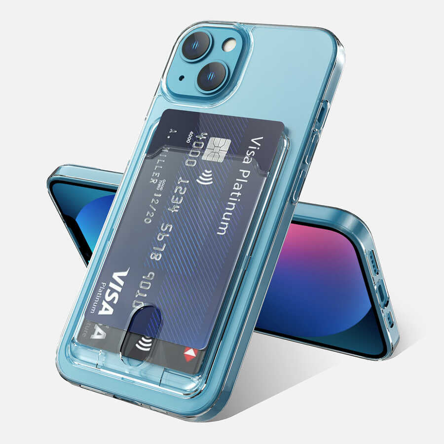 Apple iPhone 13 Kılıf Zore Ensa Kapak Renksiz