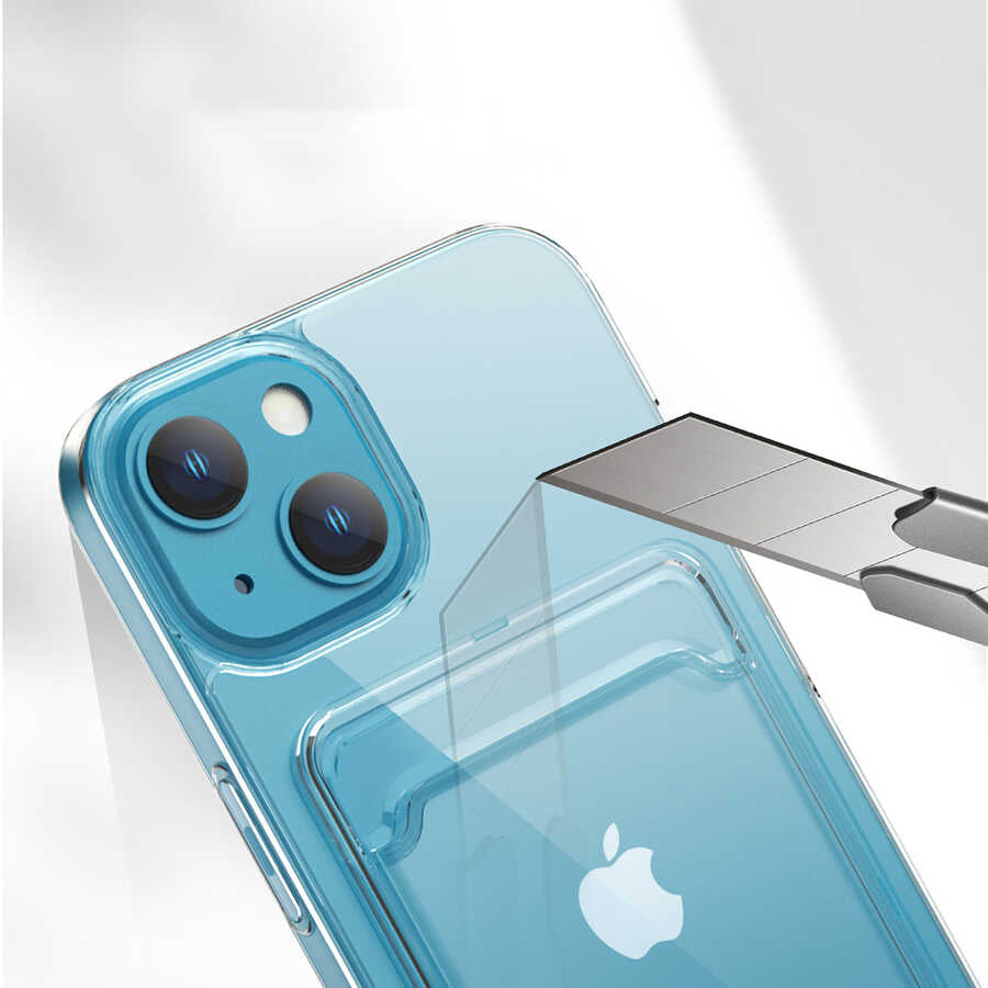 Apple iPhone 13 Kılıf Zore Ensa Kapak Renksiz
