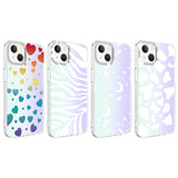 Apple iPhone 13 Kılıf Zore M-Blue Desenli Kapak Zebra No1