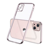 Apple iPhone 13 Kılıf Zore Mat Gbox Kapak Mavi