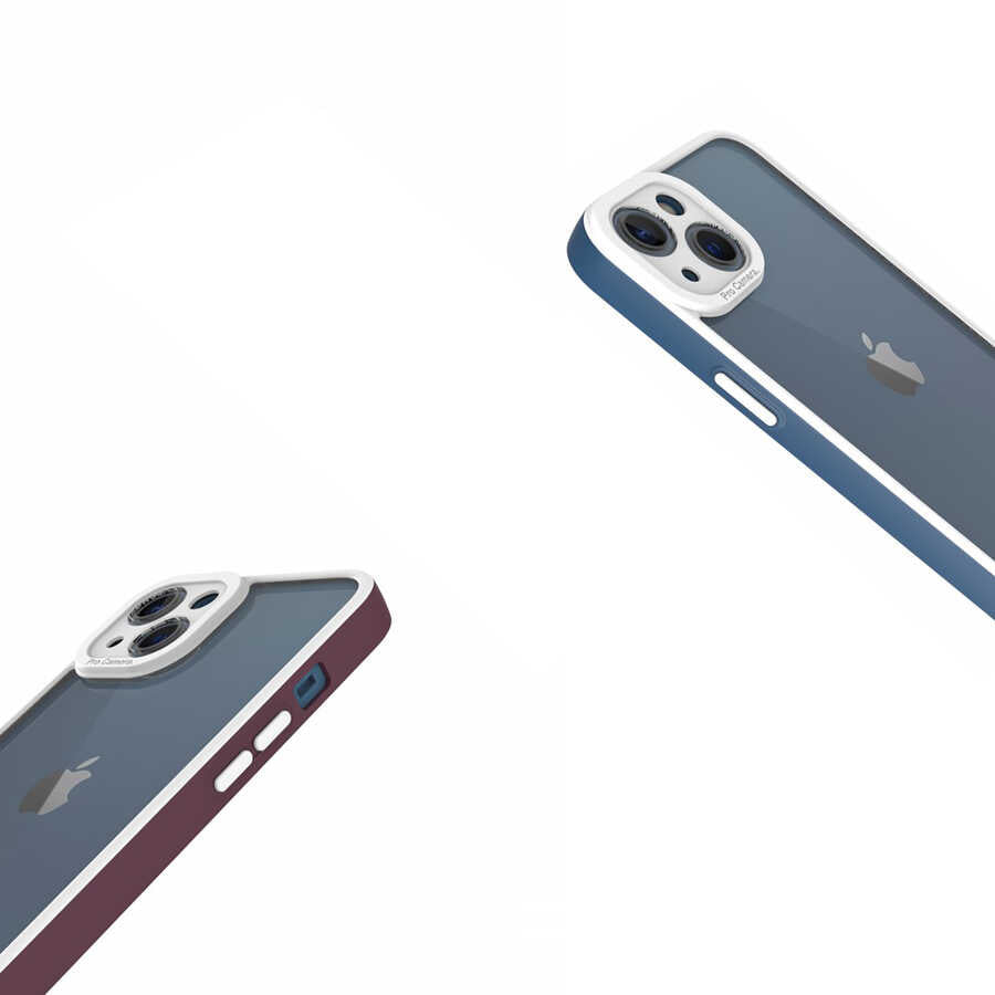 Apple iPhone 13 Kılıf Zore Mima Kapak Lila