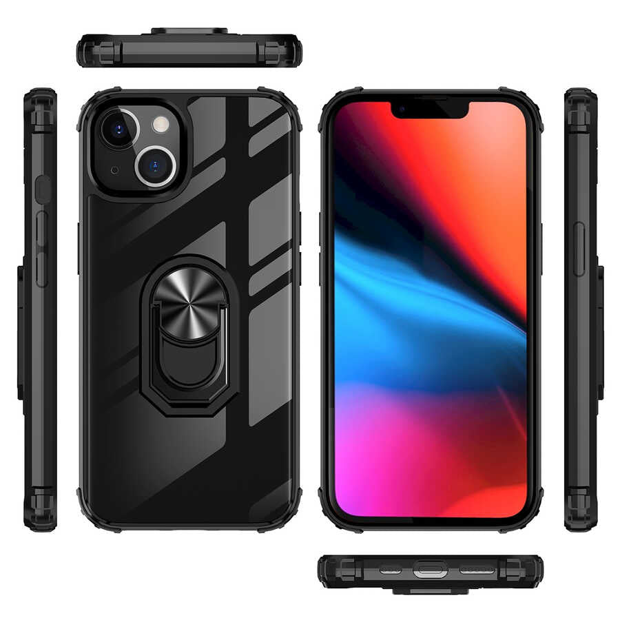 Apple iPhone 13 Kılıf Zore Mola Kapak Kırmızı
