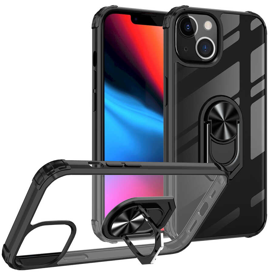 Apple iPhone 13 Kılıf Zore Mola Kapak Kırmızı