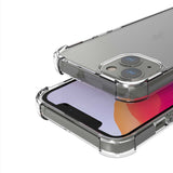 Apple iPhone 13 Kılıf Zore Nitro Anti Shock Silikon Renksiz