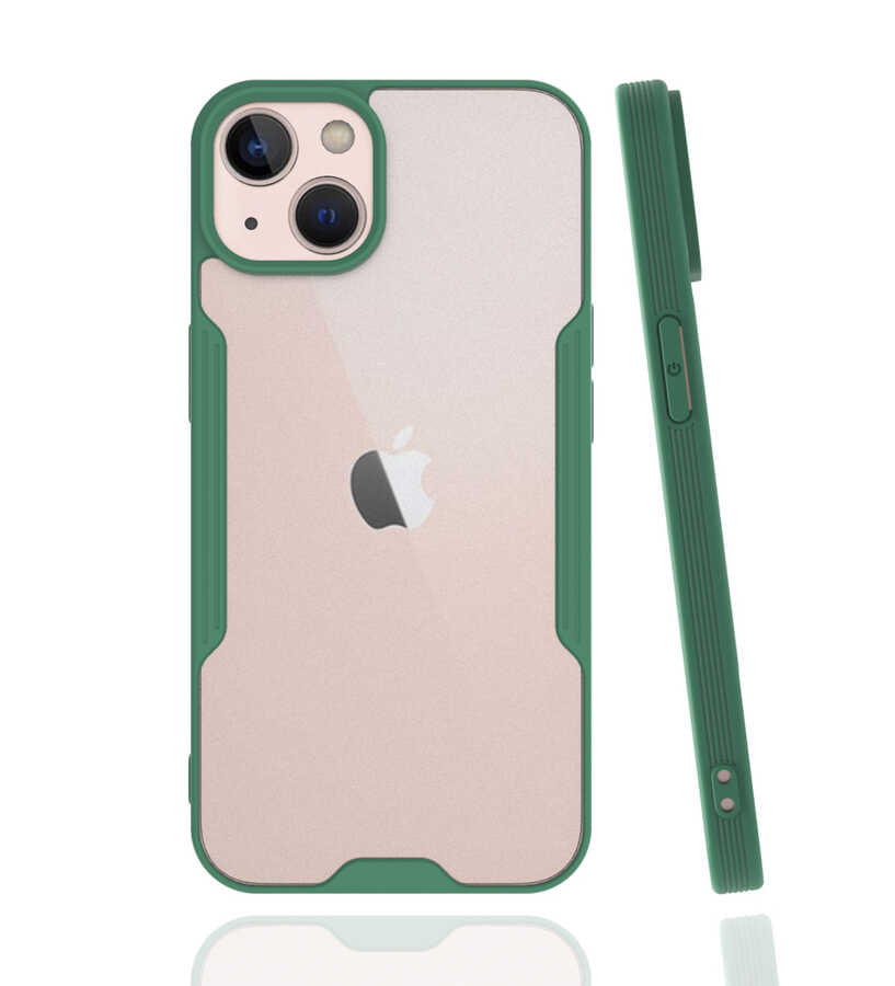 Apple iPhone 13 Kılıf Zore Parfe Kapak Pembe