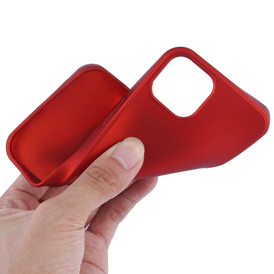 Apple iPhone 13 Kılıf Zore Premier Silikon Kapak Saks Mavi