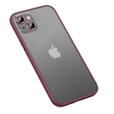 Apple iPhone 13 Kılıf Zore Retro Kapak Mavi