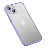 Apple iPhone 13 Kılıf Zore Retro Kapak Lila