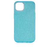 Apple iPhone 13 Kılıf Zore Shining Silikon Mavi