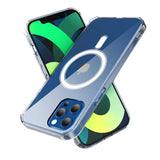 Apple iPhone 13 Kılıf Zore Tacsafe Wireless Kapak Renksiz