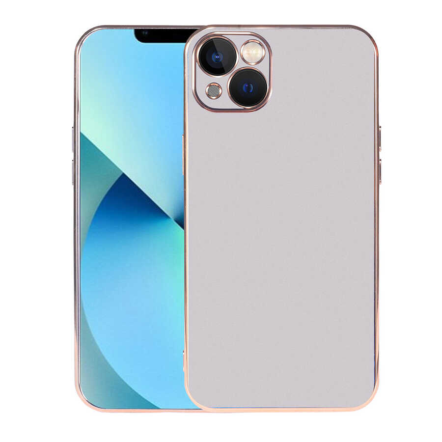 Apple iPhone 13 Kılıf Zore Viyana Kapak Rose Gold