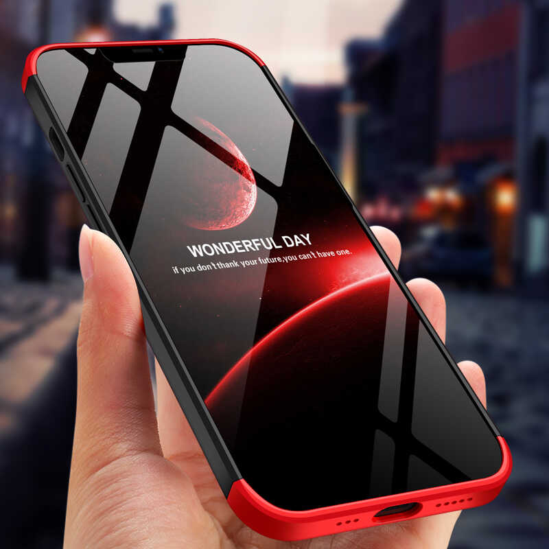 Apple iPhone 13 Mini Kılıf Zore Ays Kapak Siyah-Gri