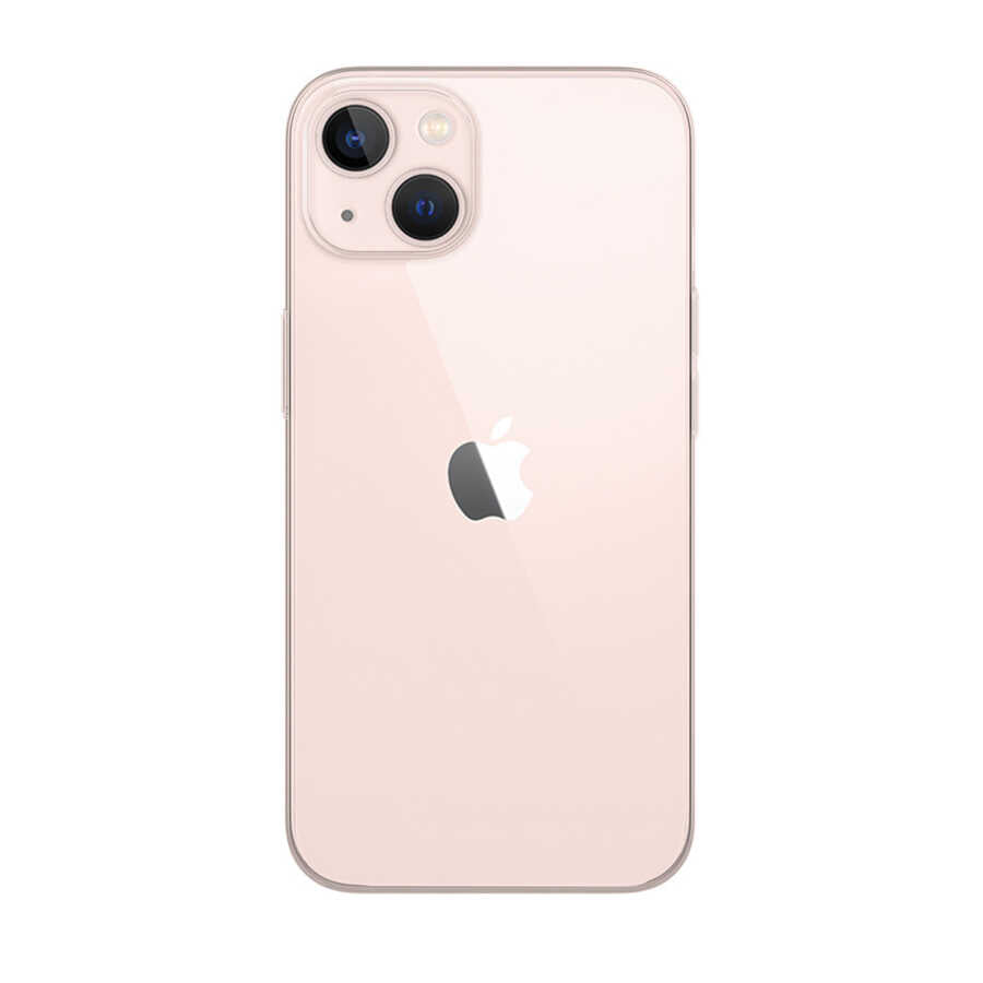 Apple iPhone 13 Mini Kılıf Zore Blok Kapak Renksiz