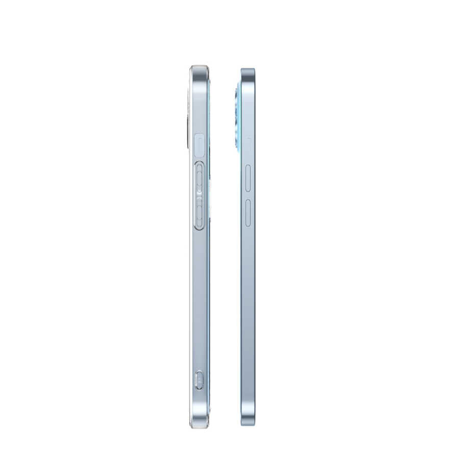 Apple iPhone 13 Mini Kılıf Zore Fizy Kapak Renksiz