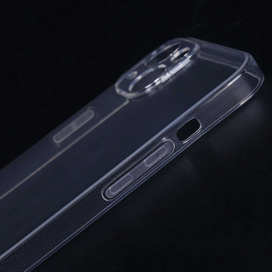 Apple iPhone 13 Mini Kılıf Zore İmax Silikon Renksiz
