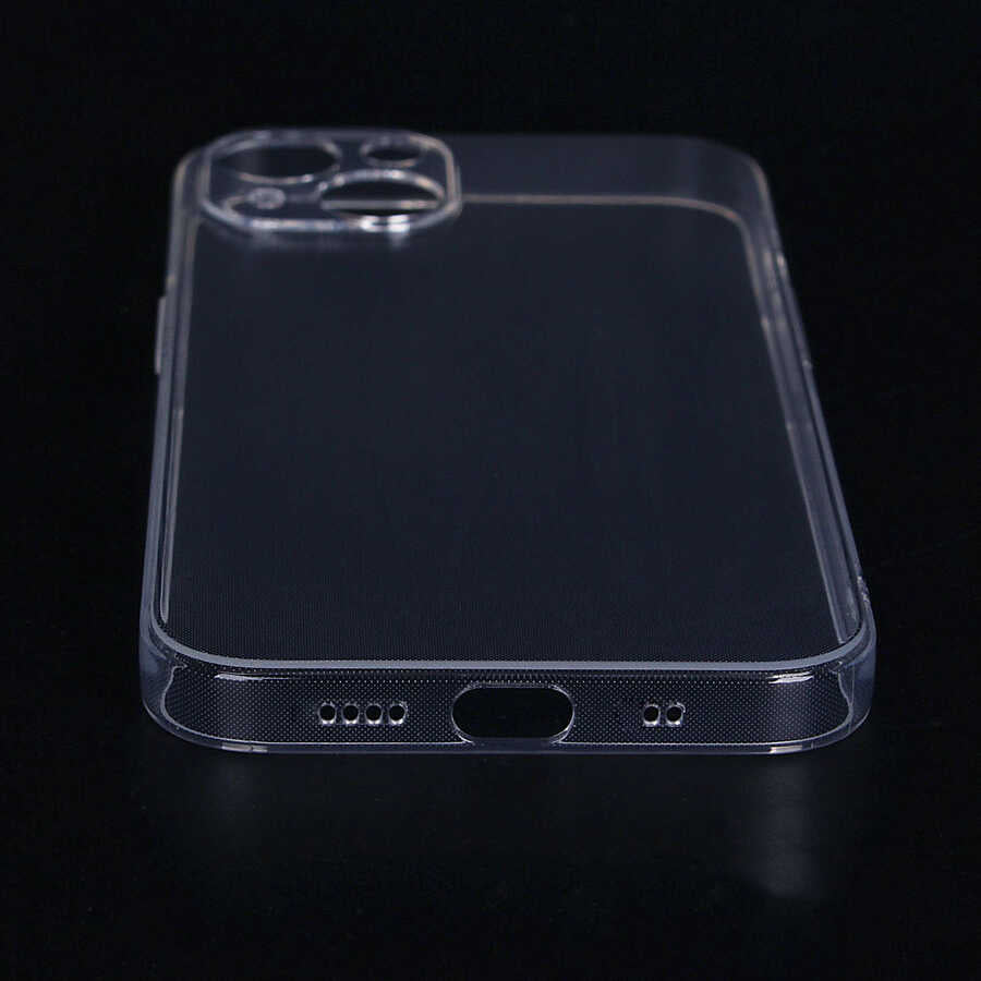 Apple iPhone 13 Mini Kılıf Zore İmax Silikon Renksiz