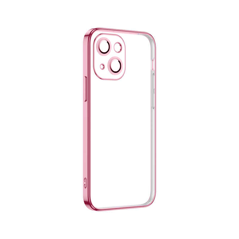 Apple iPhone 13 Mini Kılıf Zore Krep Kapak Pembe