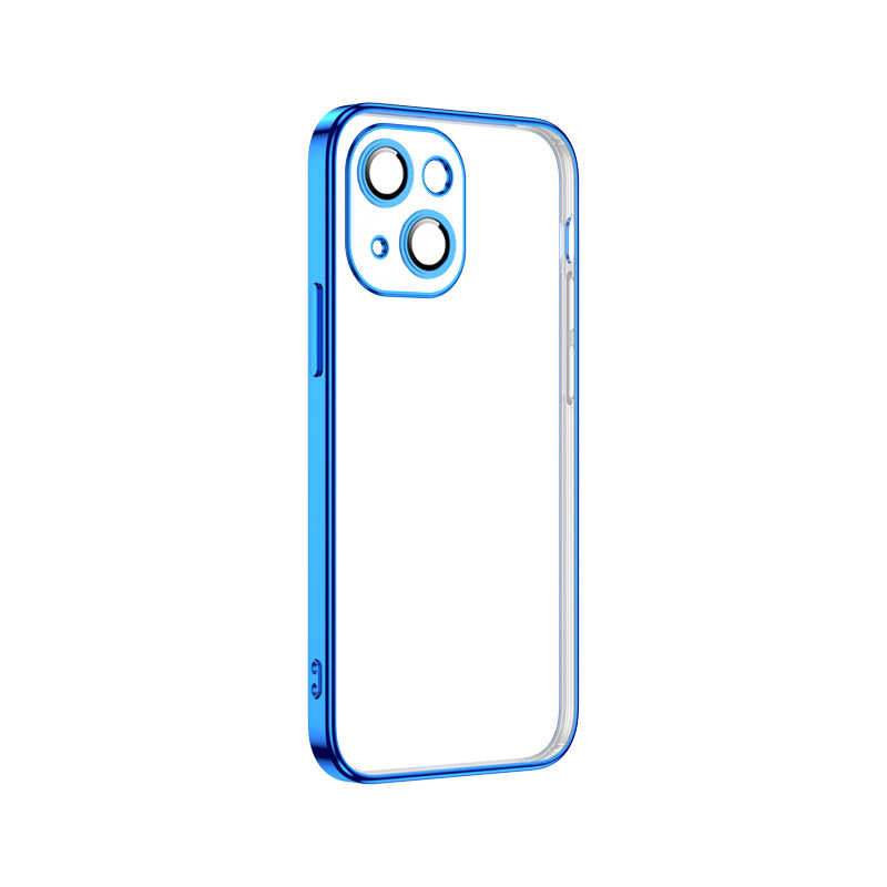 Apple iPhone 13 Mini Kılıf Zore Krep Kapak Mavi