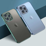 Apple iPhone 13 Mini Kılıf Zore Mat Gbox Kapak Siyah