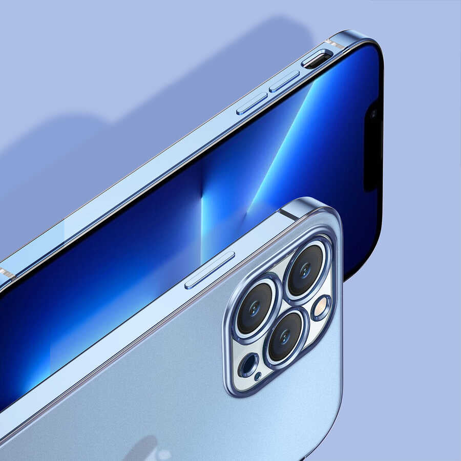 Apple iPhone 13 Mini Kılıf Zore Mat Gbox Kapak Siyah