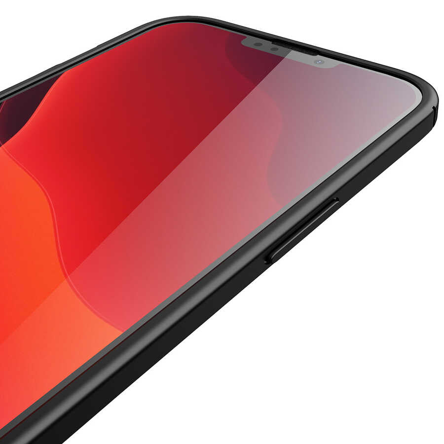 Apple iPhone 13 Mini Kılıf Zore Niss Silikon Kapak Kırmızı