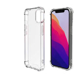 Apple iPhone 13 Mini Kılıf Zore Nitro Anti Shock Silikon Renksiz