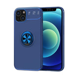 Apple iPhone 13 Mini Kılıf Zore Ravel Silikon Kapak Mavi
