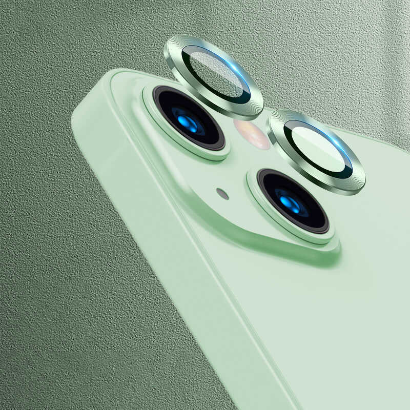 Apple iPhone 13 Mini Zore CL-02 Kamera Lens Koruyucu Mor