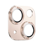 Apple iPhone 13 Mini Zore CL-03 Kamera Lens Koruyucu Gold