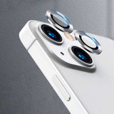 Apple iPhone 13 Mini Zore CL-04 Kamera Lens Koruyucu Gümüş