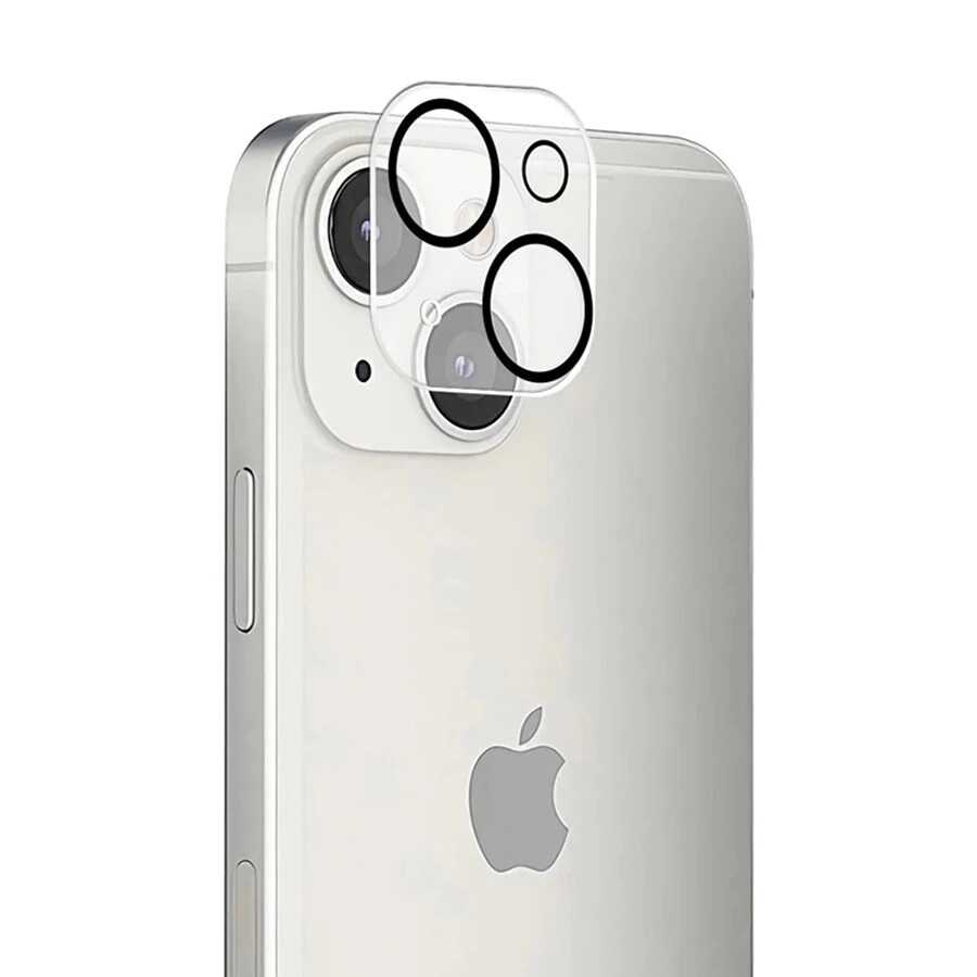 Apple iPhone 13 Mini Zore CL-05 Kamera Lens Koruyucu Renksiz