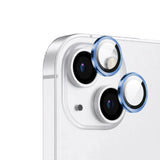 Apple iPhone 13 Mini Zore CL-12 Premium Safir Parmak İzi Bırakmayan Anti-Reflective Kamera Lens Koruyucu Gümüş