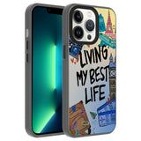 Apple iPhone 13 Pro Kılıf Desenli Zore Dragon Sert Kapak Seyahat
