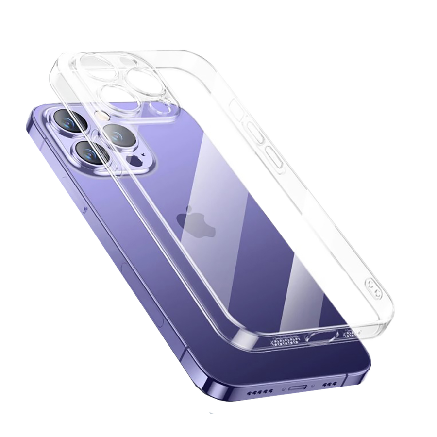 Apple iPhone 13 Pro Kılıf Şeffaf Sert PC Zore Vayt Kapak Renksiz