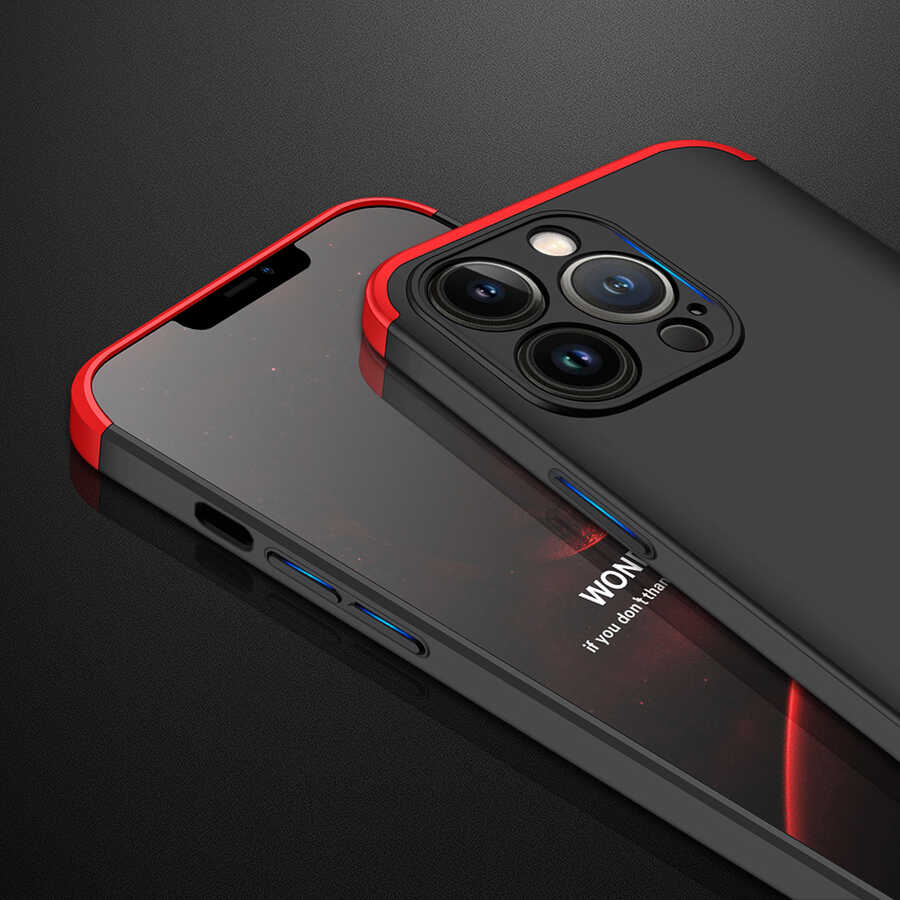 Apple iPhone 13 Pro Kılıf Zore Ays Kapak Siyah
