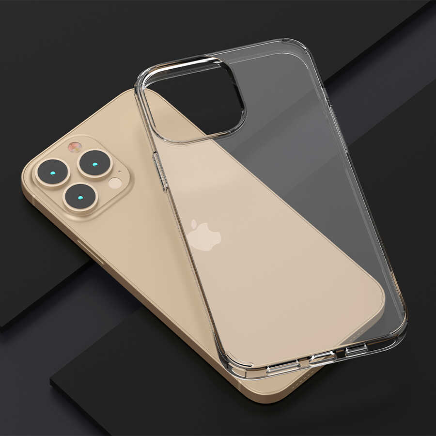 Apple iPhone 13 Pro Kılıf Zore Coss Kapak Renksiz