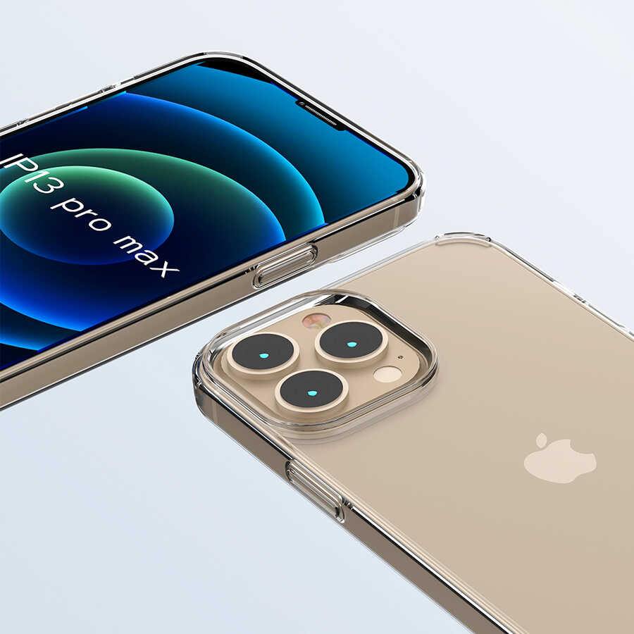 Apple iPhone 13 Pro Kılıf Zore Coss Kapak Renksiz