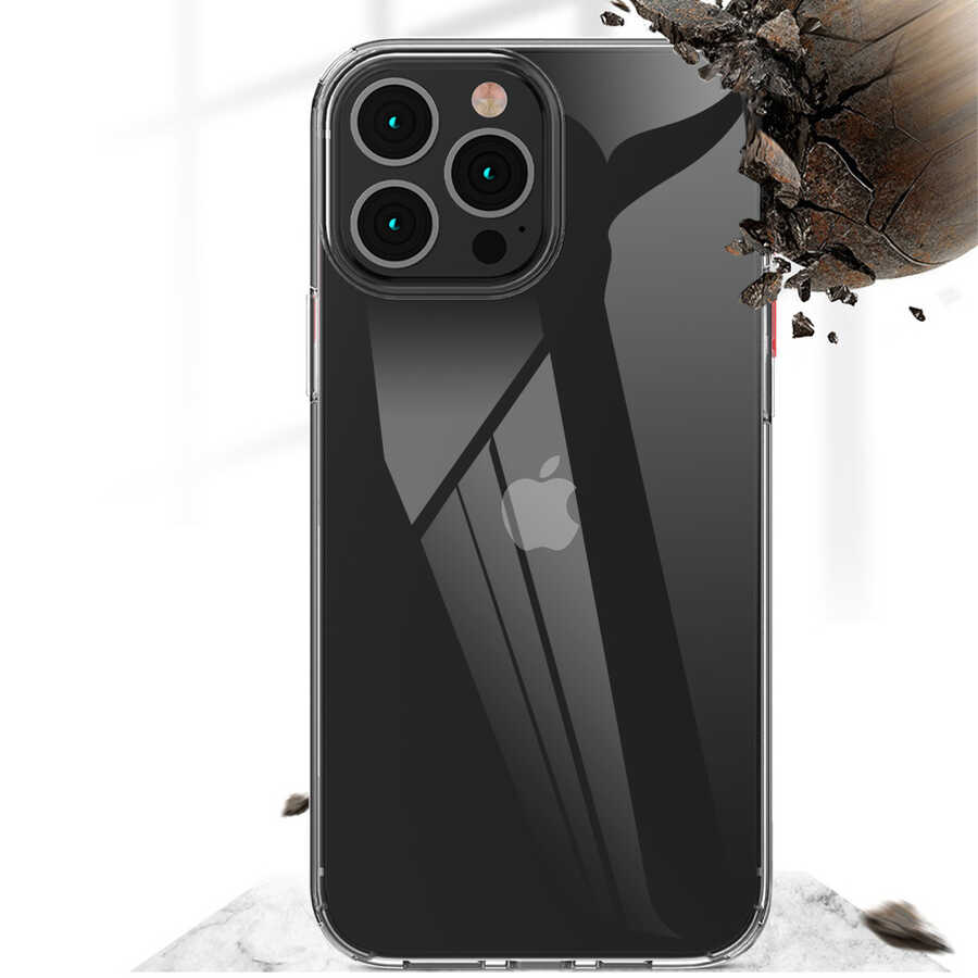 Apple iPhone 13 Pro Kılıf Zore Coss Kapak Renksiz