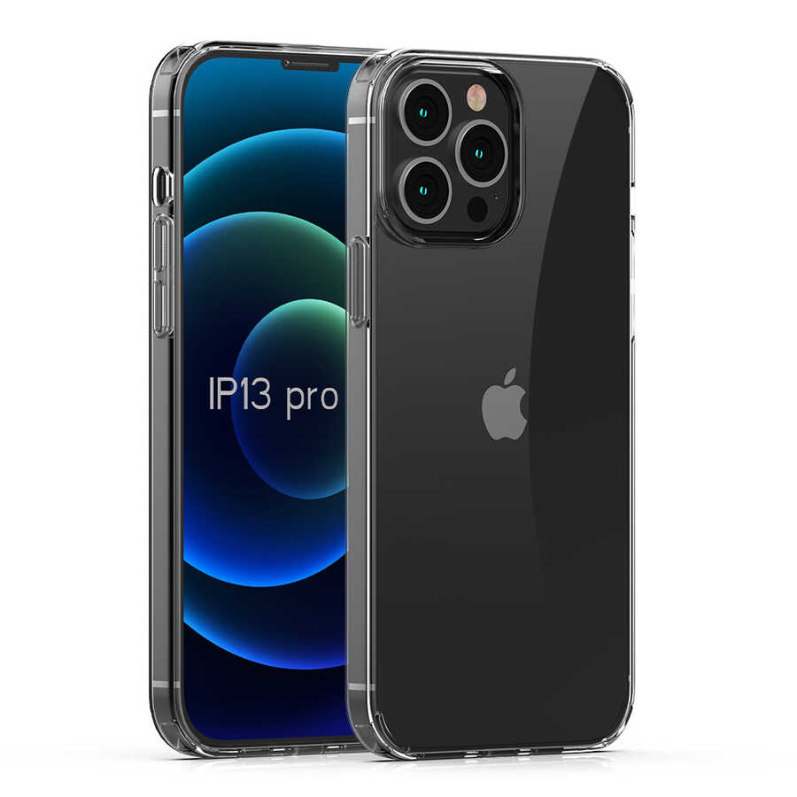 Apple iPhone 13 Pro Kılıf Zore Coss Kapak Renksiz