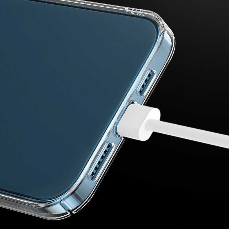 Apple iPhone 13 Pro Kılıf Zore Droga Kapak Renksiz